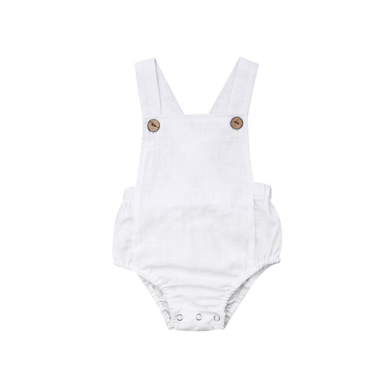Baby Backless Rompers