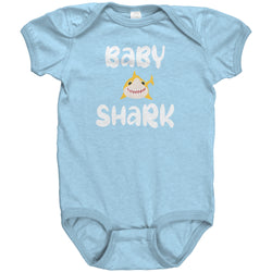 Baby Shark Onesie Baby Blue