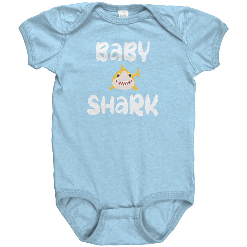 Baby Shark Onesie Baby Blue