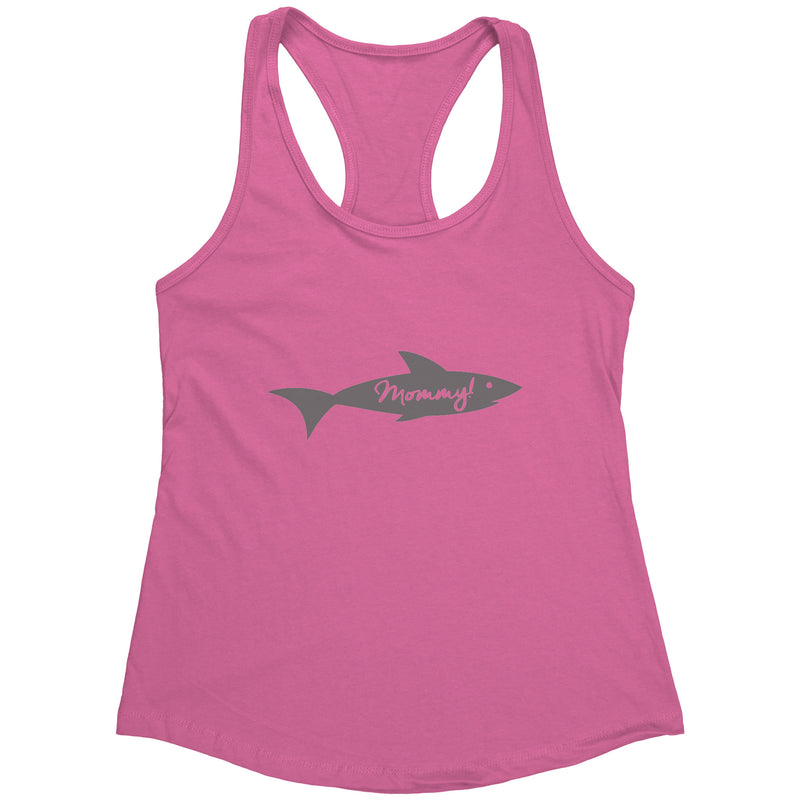 Mommy Shark Womens Tank Top