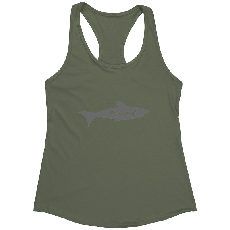 Mommy Shark Womens Tank Top
