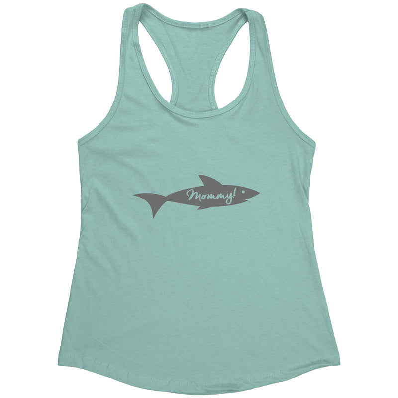 Mommy Shark Womens Tank Top