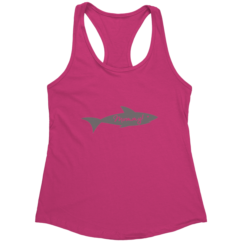 Mommy Shark Womens Tank Top