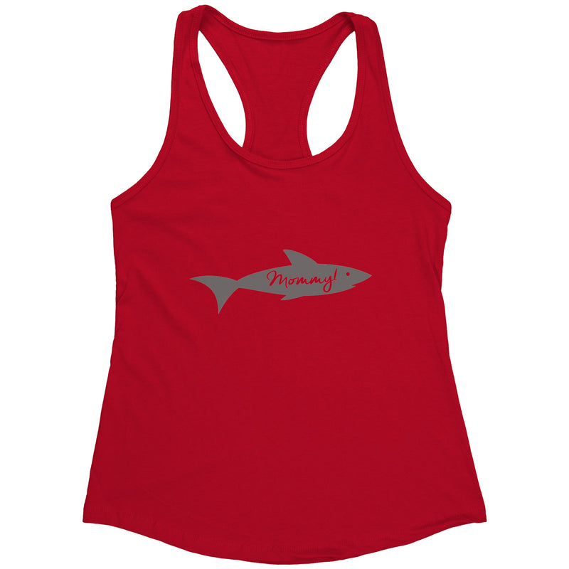 Mommy Shark Womens Tank Top