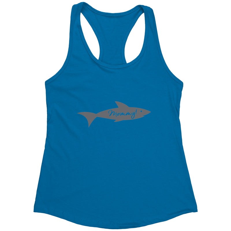 Mommy Shark Womens Tank Top