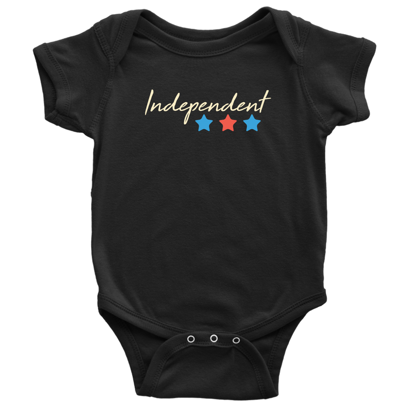 Independent 4th Of July Baby Onesie