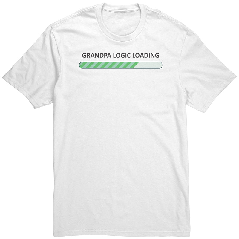 Grandpa Logic Loading t-Shirt