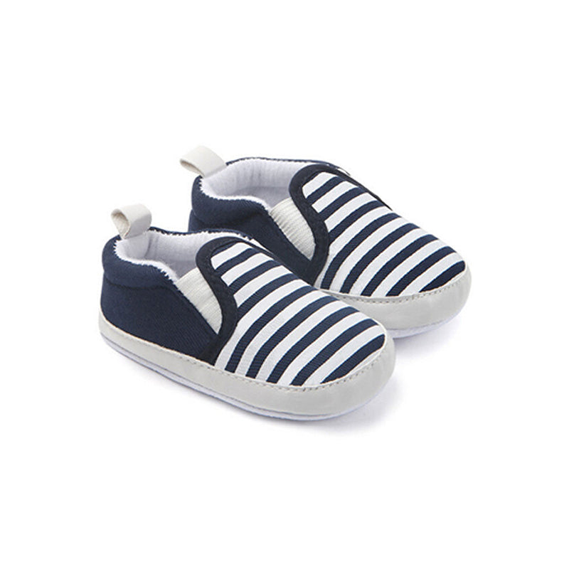 Baby Soft Sole Striped Shoes - everbabies