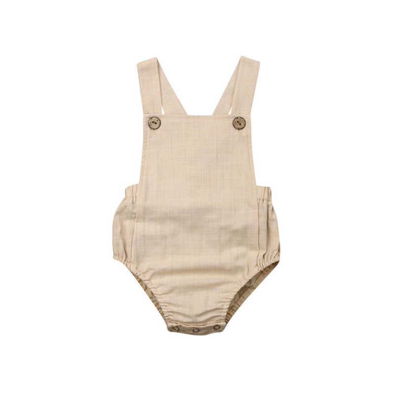 Baby Backless Rompers