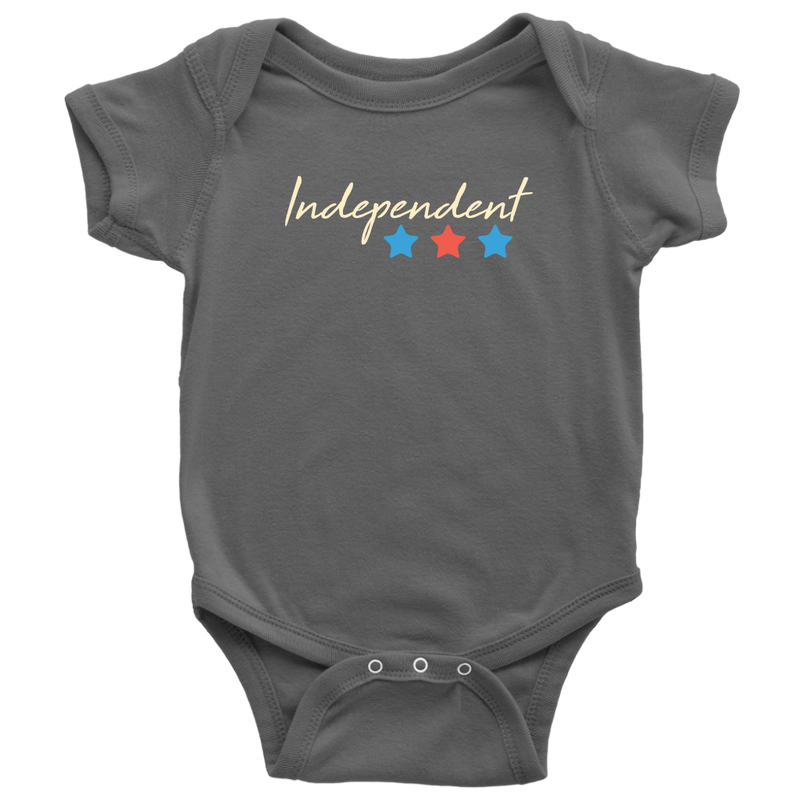 Independent 4th Of July Baby Onesie
