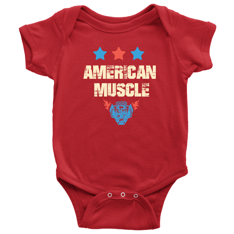 Baby muscle best sale onesie