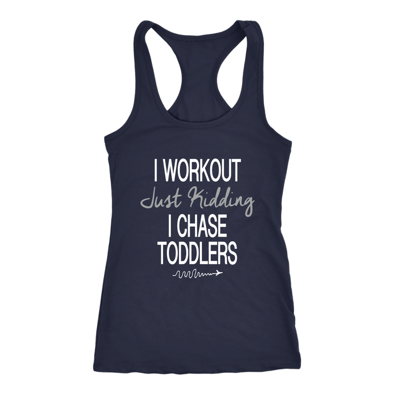 Funny I Chase Toddlers Womens Tank Top - everbabies